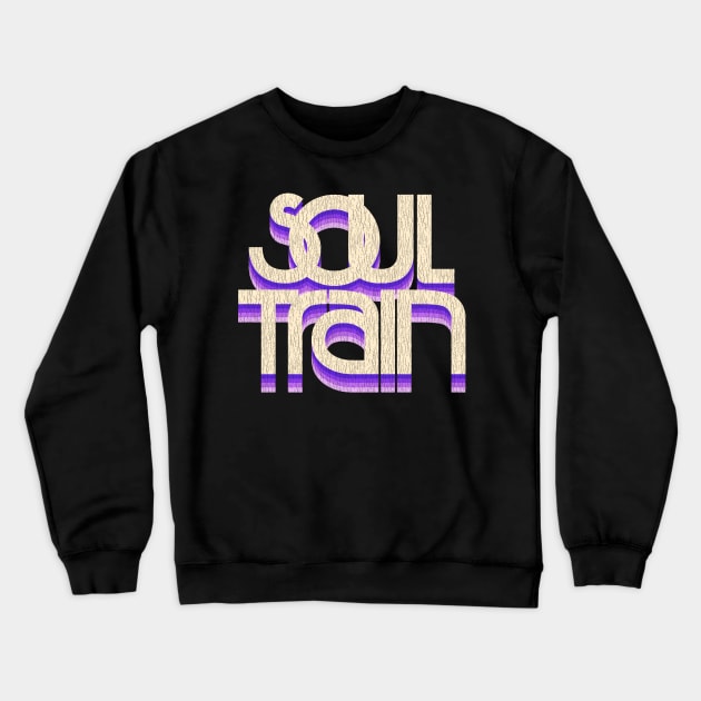 Soul Train Vintage Crewneck Sweatshirt by Bakul Jenang